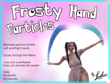 .:Lushii:. Frosty Hand Particles
