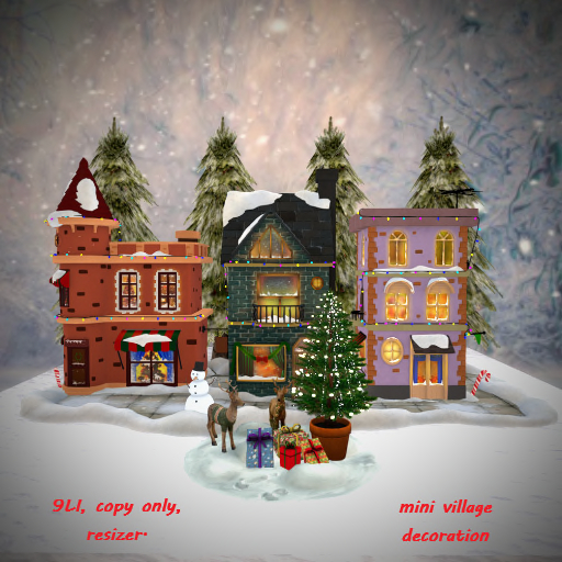 210 MINI YARD CHRISTMAS VILAGE (resizer)