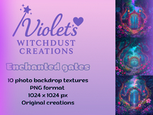 Enchanted gates Backdrops