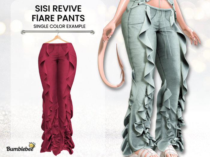 Bumblebee - Sisi Revive Flare Pants - N*9