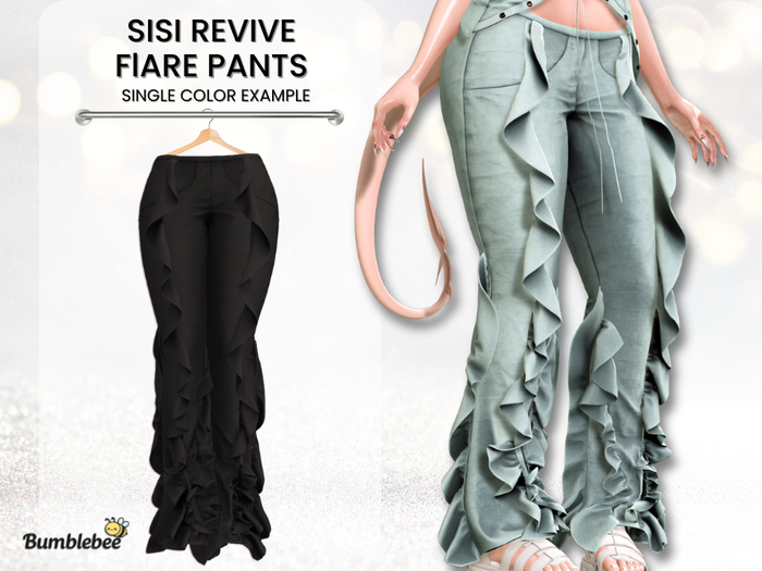 Bumblebee - Sisi Revive Flare Pants - N*14
