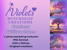 Fantasy Willow tree Backdrops