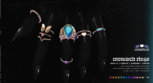 [Celesticat] Monarch Rings