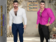 (HASSEL) PACK TRAVOLTA COMPLETE OUTFIT (SHIRTS & PANTS) LEGACY MALE LEGACY ATHLETIC KARIO FIT FLEX FLAT 498