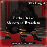 (Pirschjaeger) - AetherDrake Gemstone Bracelets