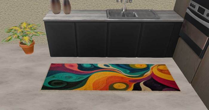 Hallway & kitchen Rug #053