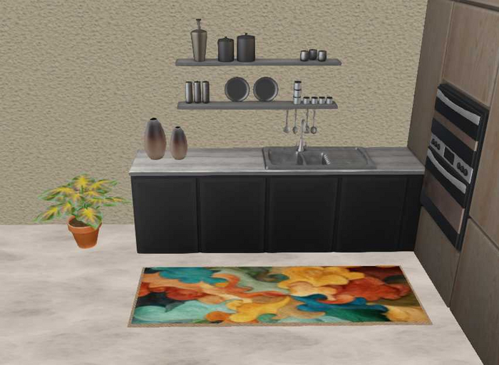 Hallway & kitchen Rug #057