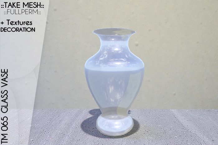 ! TakeMesh - TM 065 GLASS VASE PBR