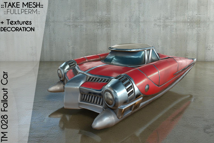 ! TakeMesh - TM 028 Fallout Car PBR
