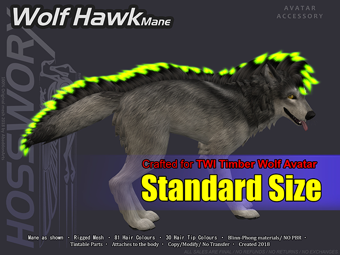 HOSSWORX - Hawk [TWI Timber Wolf Standard]