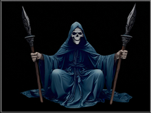 Sitting Grim reaper 07