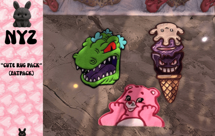 "NYZ"- "CUTE RUG PACK" (FATPACK)