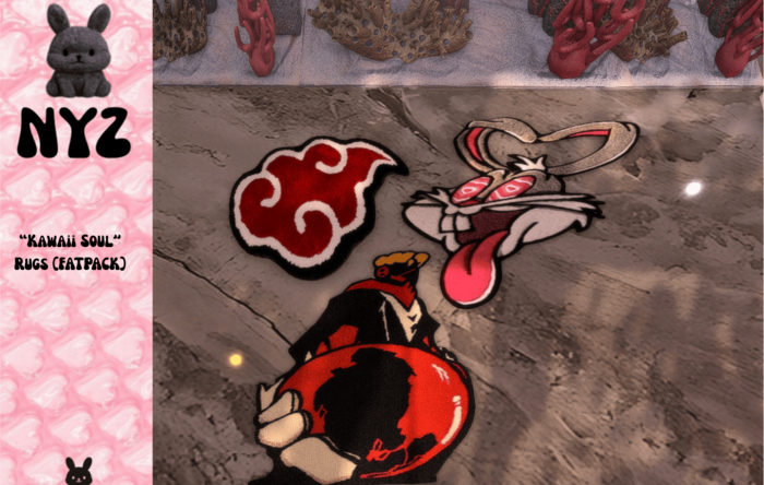"NYZ" - "Kawaii Soul" Rugs (FATPACK)