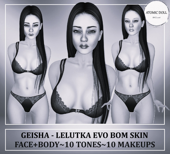 DEMO Female Skin Geisha Makeup
