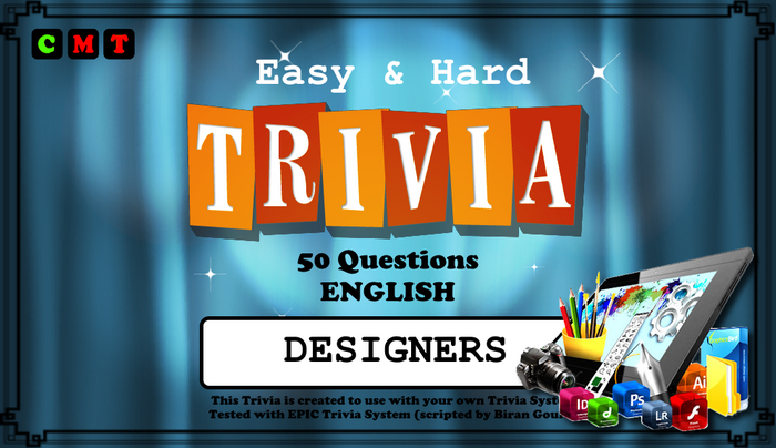[EPIC Trivia] Designers (ADD ME)