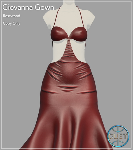 Duet Giovanna Gown Rosewood
