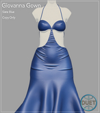 Duet Giovanna Gown Slate