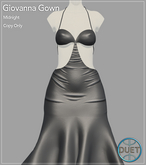 Duet Giovanna Gown Midnight 