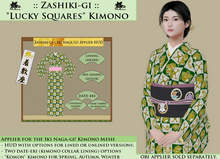 Zashiki-gi :: Iki Naga-gi! Applier "Lucky Squares"