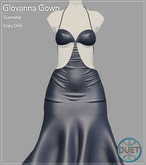 Duet Giovanna Gown Gunmetal