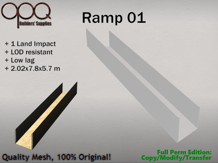 Full Perm 1 LI  Mesh Ramp - OPQ Ramp 01