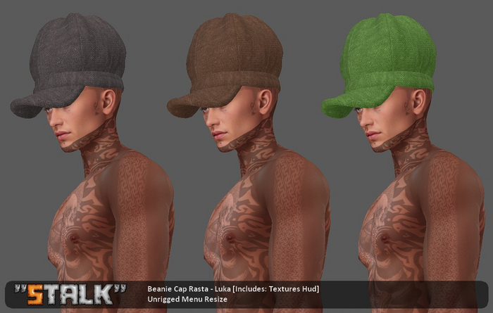 Beanie Cap Rasta - Luka