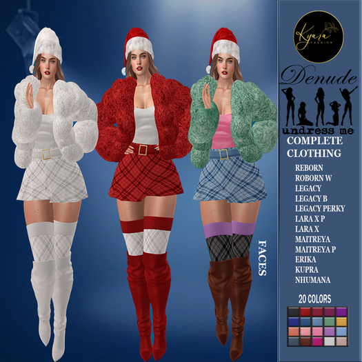 .:KF:. Turmalina Outfit 20 Options