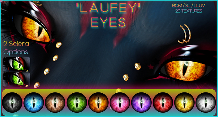 RENOUARD: "Laufey" Eyes (BOM / SL / LLUV)