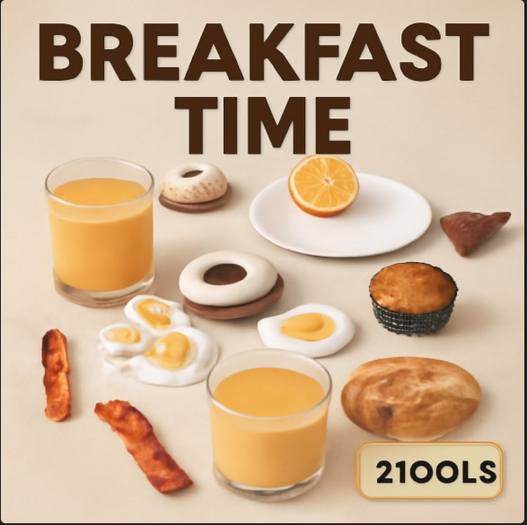 Breakfast Time Breakfast Food & Drinks