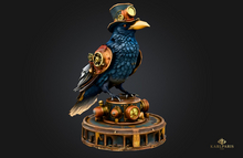 Steampunk Raven – Mechanical Gear Bird Sculpture Decor
