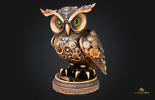 Steampunk Mechanical Wisdom – Industrial Gear Art Sculpture