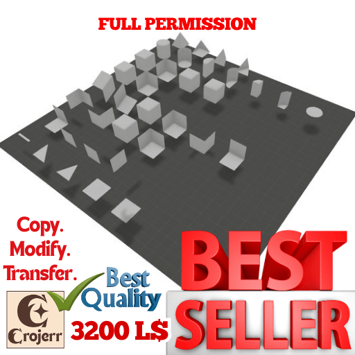 FlexiBuild Mesh Box & Components Pack – Full Perm