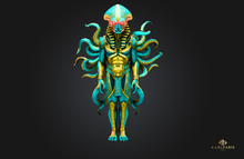 Egypt Alien 6 – Cosmic Pharaoh Alien Statue Decor