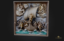 Odysseus Voyage Painting – Mythic Odyssey Wall Art