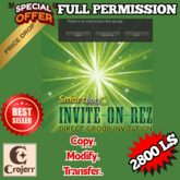 SmartBots Invite-on-Rez Script v1.0 – Full Perm