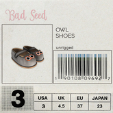 {Bad Seed} Owl Shoes/Slate