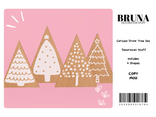 BRUNA - Cartoon Draw Tree Set