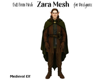 ZM PBR Medieval Elf FULL PERM MESH