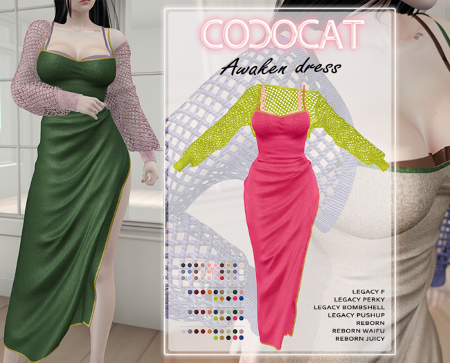.cococat. Awaken dress - Fuchsia