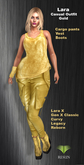 Res_Lara Pants Outfit Gold