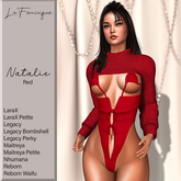 La Feminique Natalie Top Red