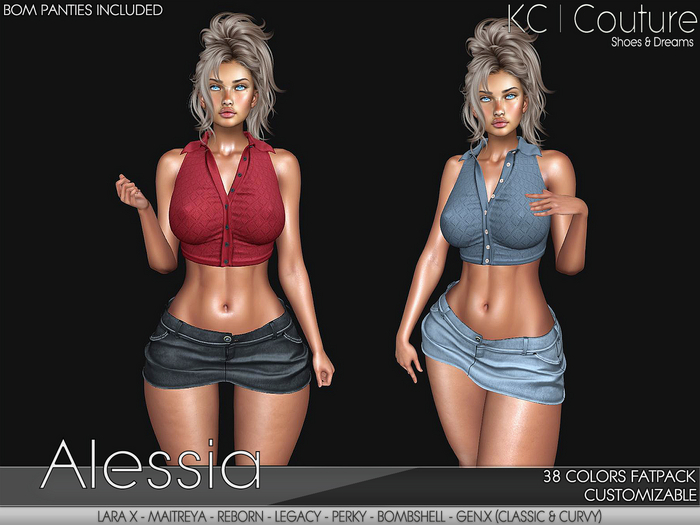 -KC- ALESSIA SET / 38 TEXTURES FATPACK