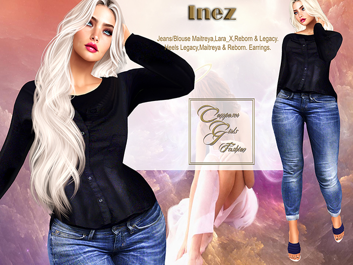 !CGF-*Inez* Jeans/Top Outfit