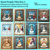 Snow People Tiles 1 with spec & normal box
