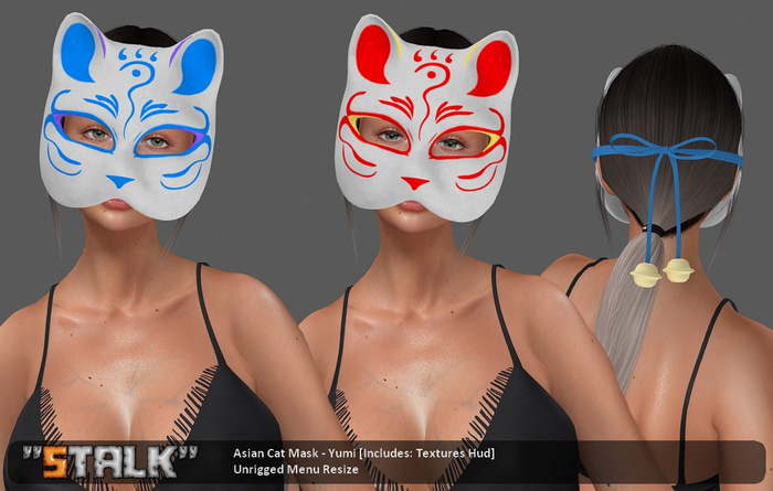 Asian Cat Mask - Yumi