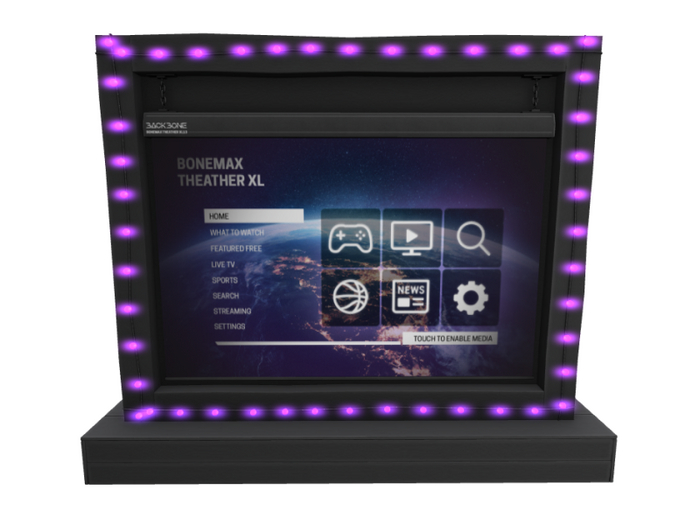 BackBone Backyard Theater - Screen (dark) RARE