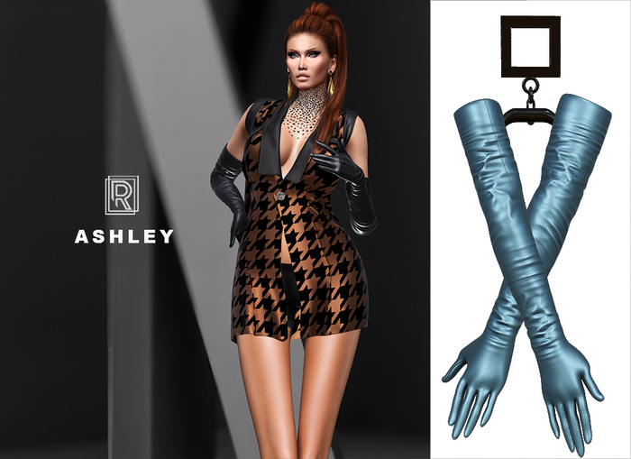 RAPTURE-Gloves Ashley-Retro Blue