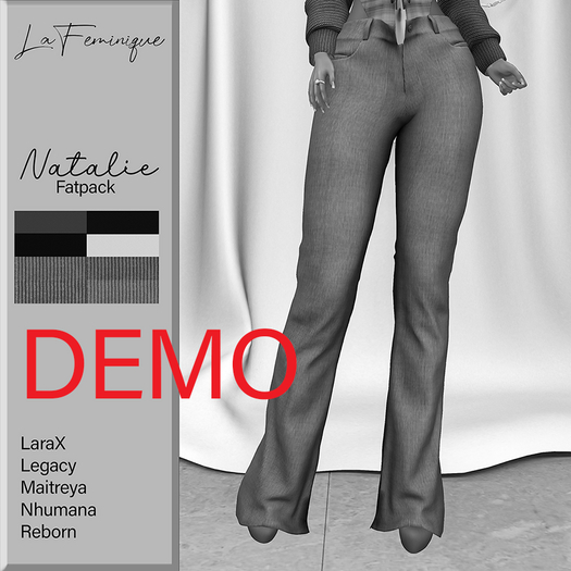 La Feminique Natalie Pants Demo