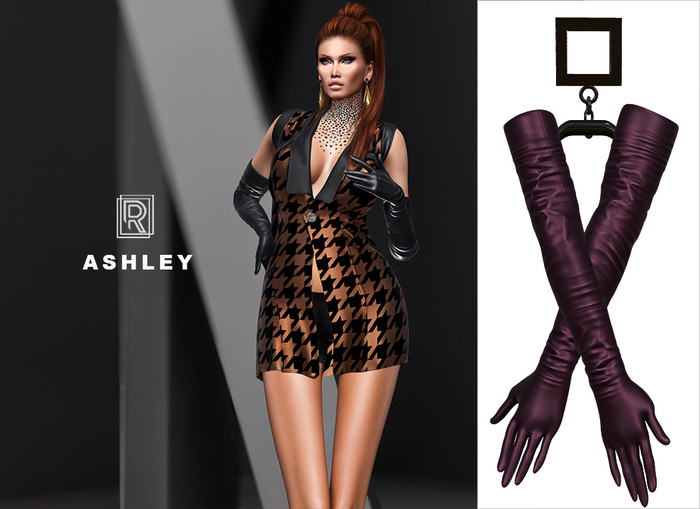 RAPTURE-Gloves Ashley-Cherry Lacquer