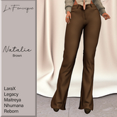 La Feminique Natalie Pants Brown
